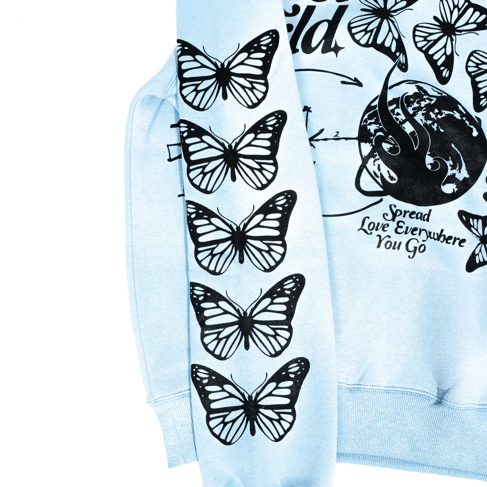 Butterfly Pullover Hoodie alternate view