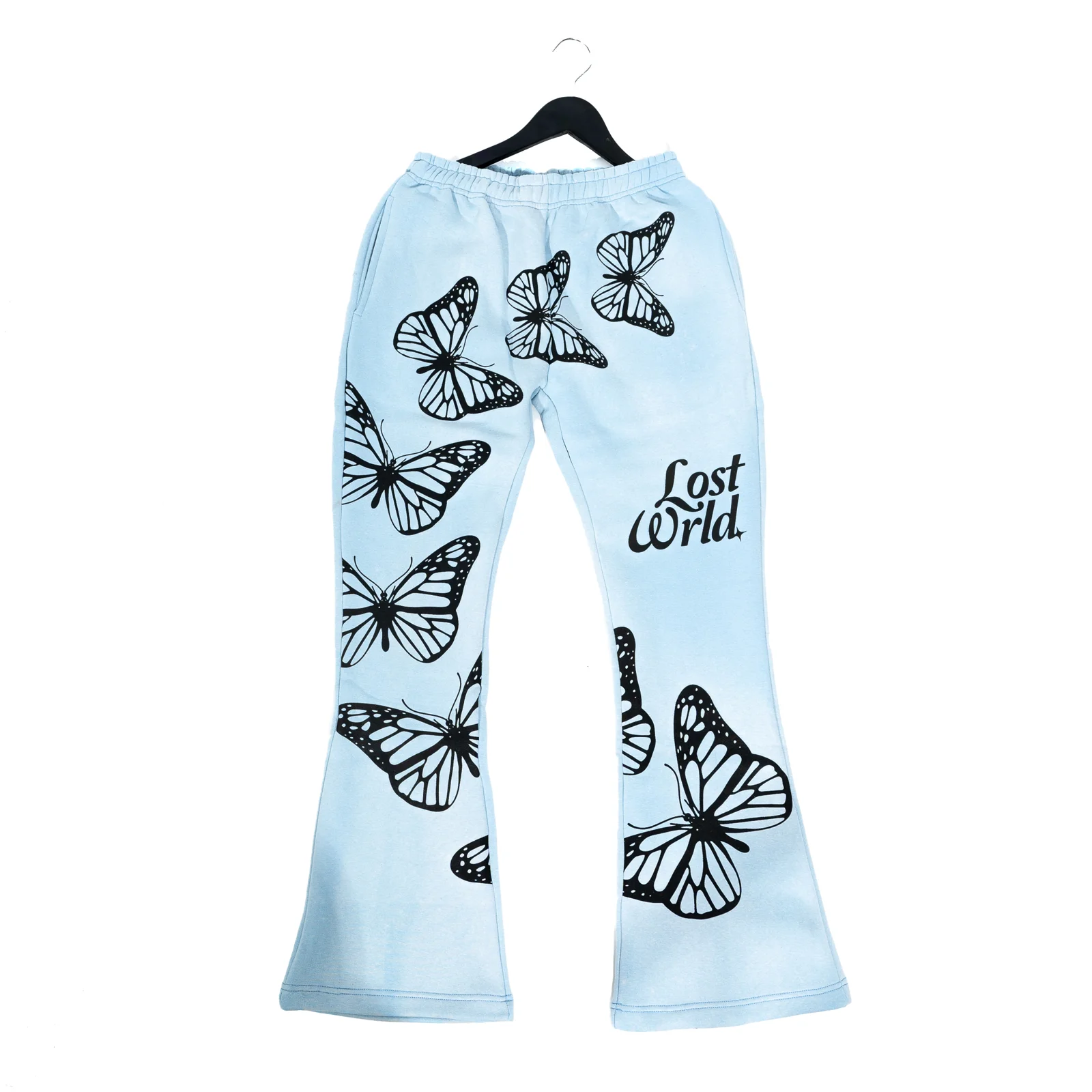 Butterfly Pants — Baby Blue