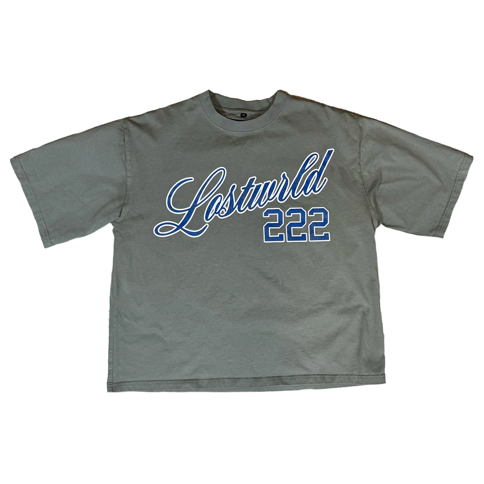 Bronx Graphic Tee — Gray